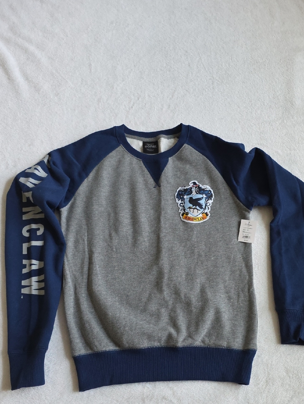 Universal Studios Ravenclaw Crewneck Sweater in Grey and Navy